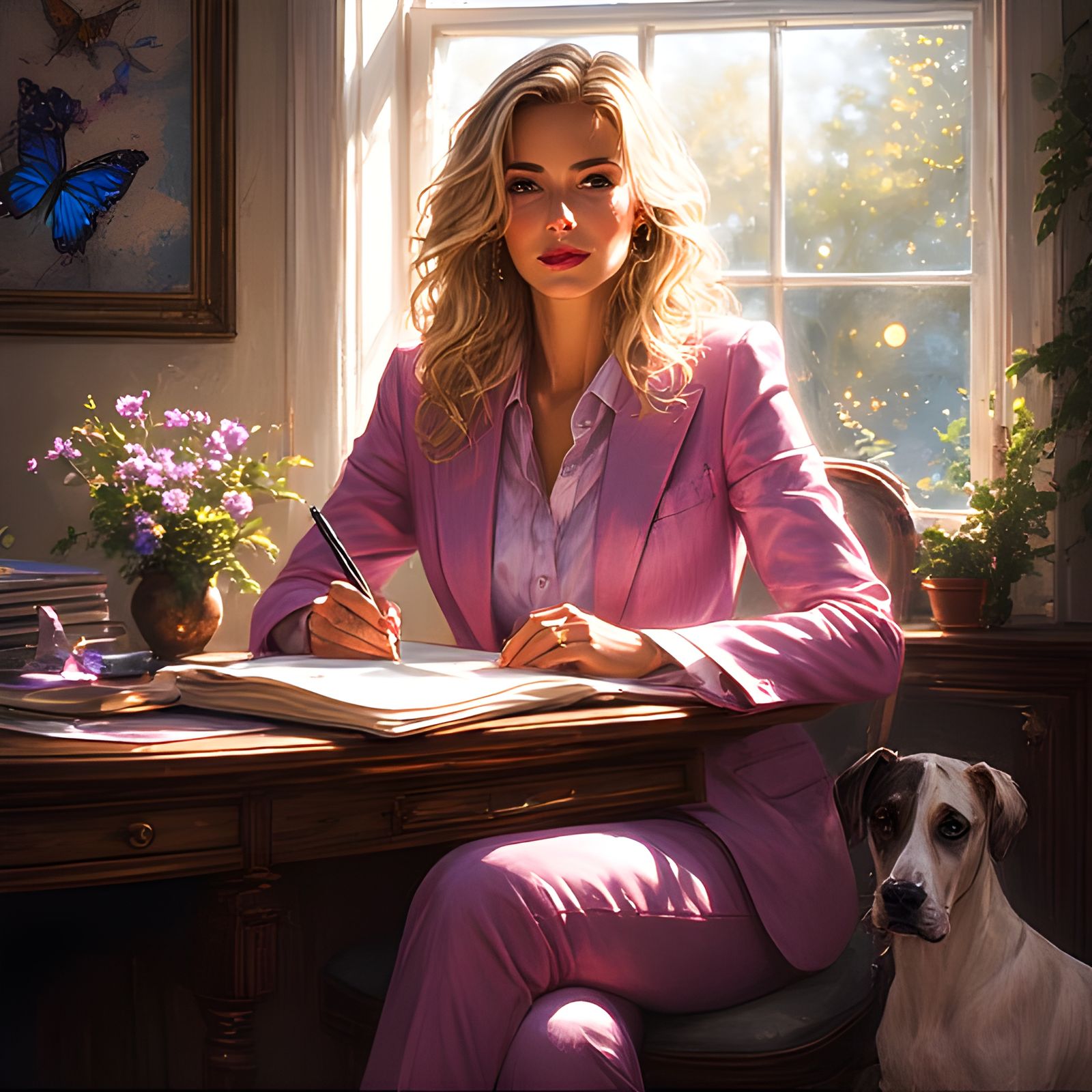 Meet KWriter at home....