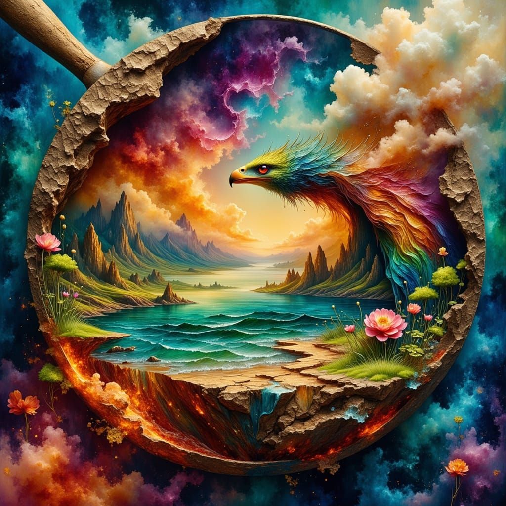 Fantasy Reality Soup  by @KaideusAkara