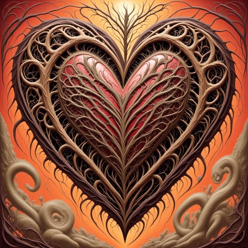 <lora:SPIDERS HEART:1.0> 