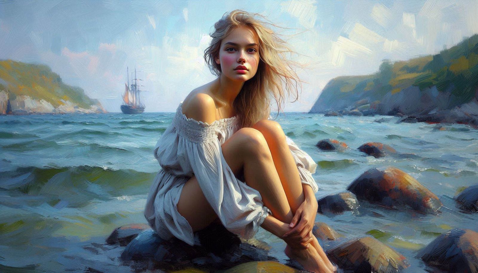 Greetings from the sea!