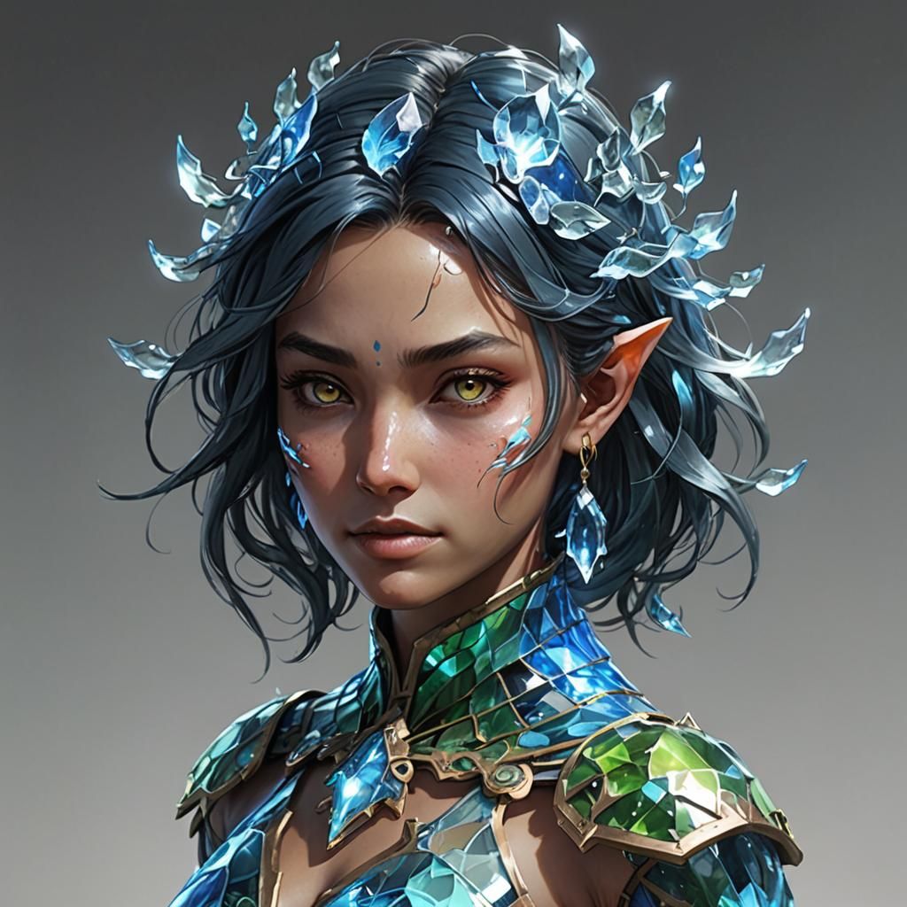 Female glass elemental