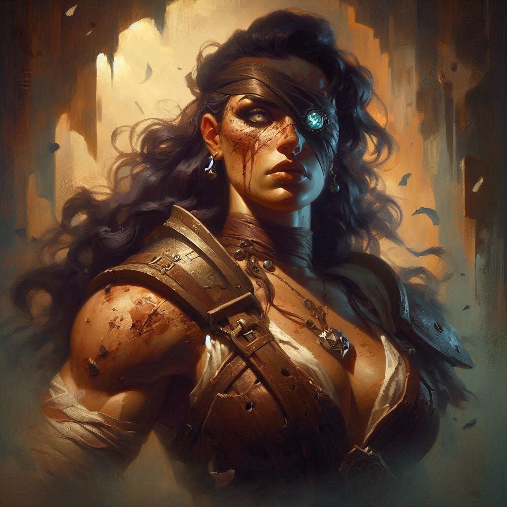 The Gem Sees True, I Do Not Trust You - Salicia (AD&D 2e)