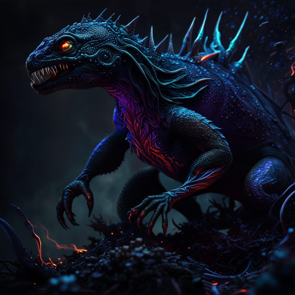 Mutated Lizard Monster