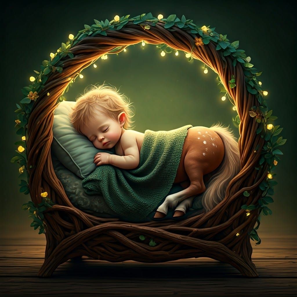 Sleepy Centaur   by @Jademist Designs