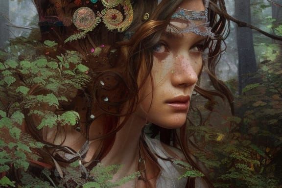 She will watch your every move in the woods