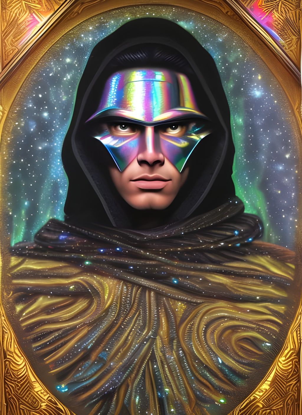Iridescent Mask
