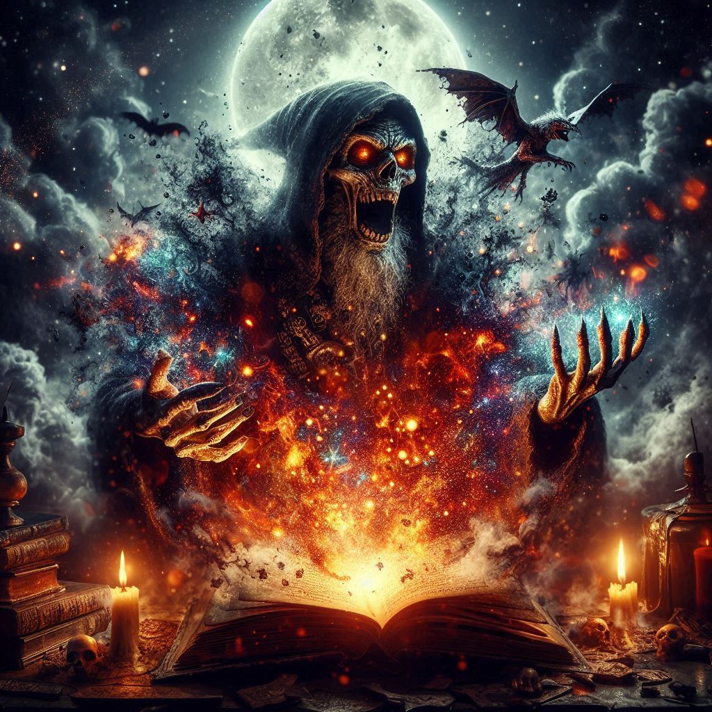 Releasing from A Grimoire   by @doGooder