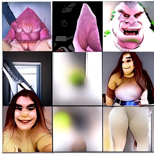 screenshot an ogre e-girl's Instagram account