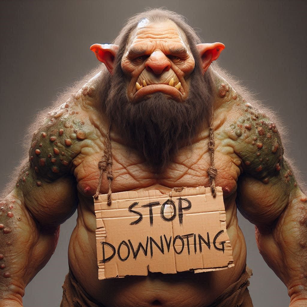 STOP DOWNVOTING!!! It's taking away the fun.