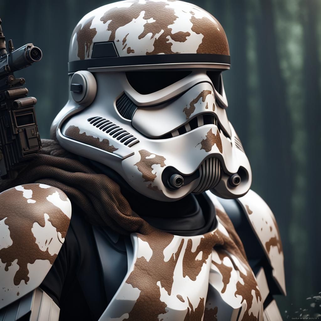 Storm trooper with camouflage color - AI Generated Artwork - NightCafe ...