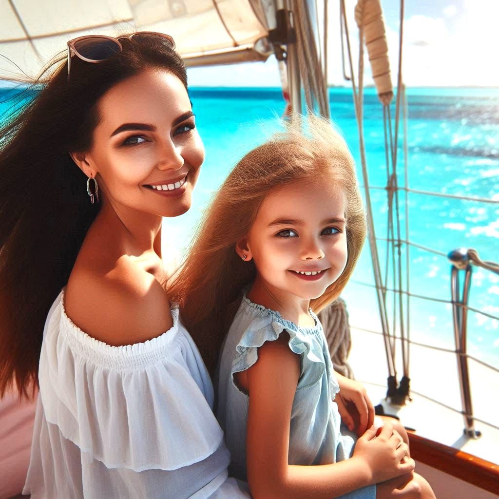 candid portrait on a boat.