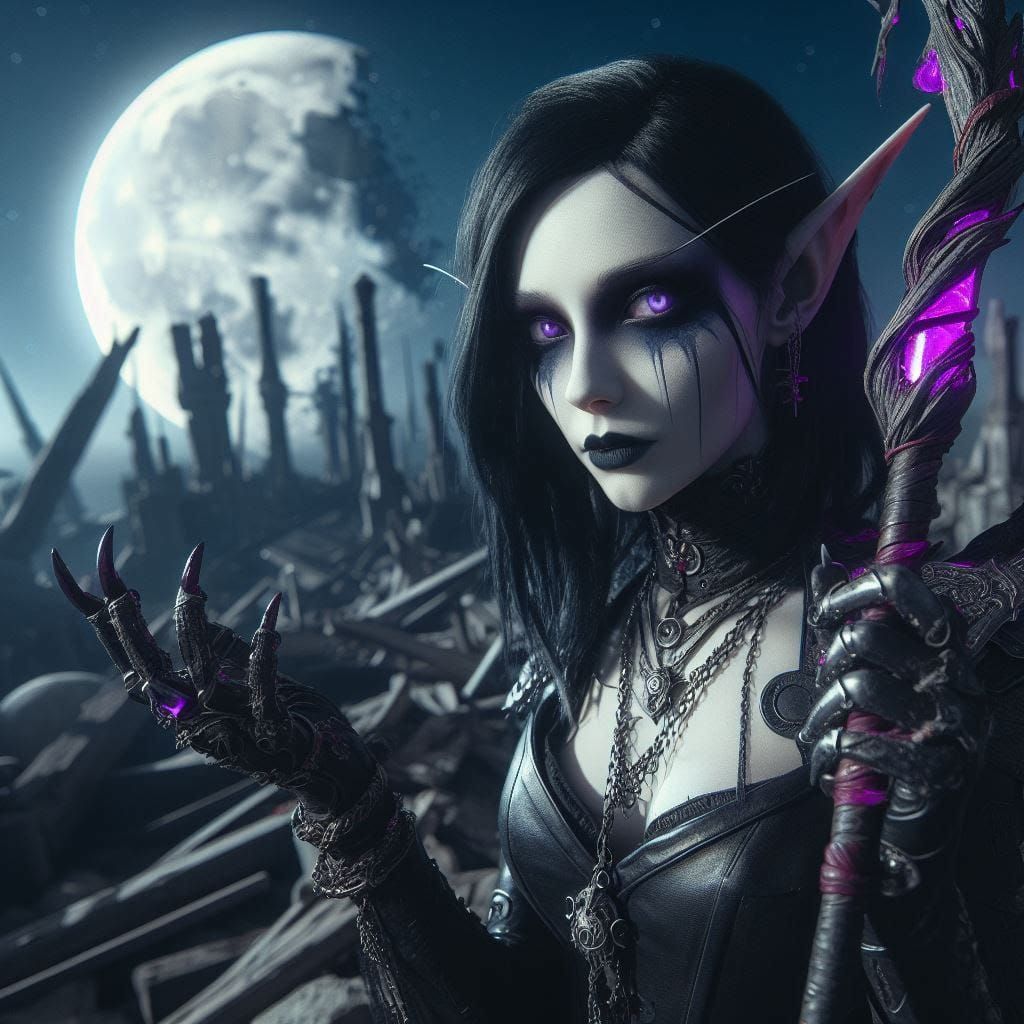 The Warlock Who Broke the Moon...