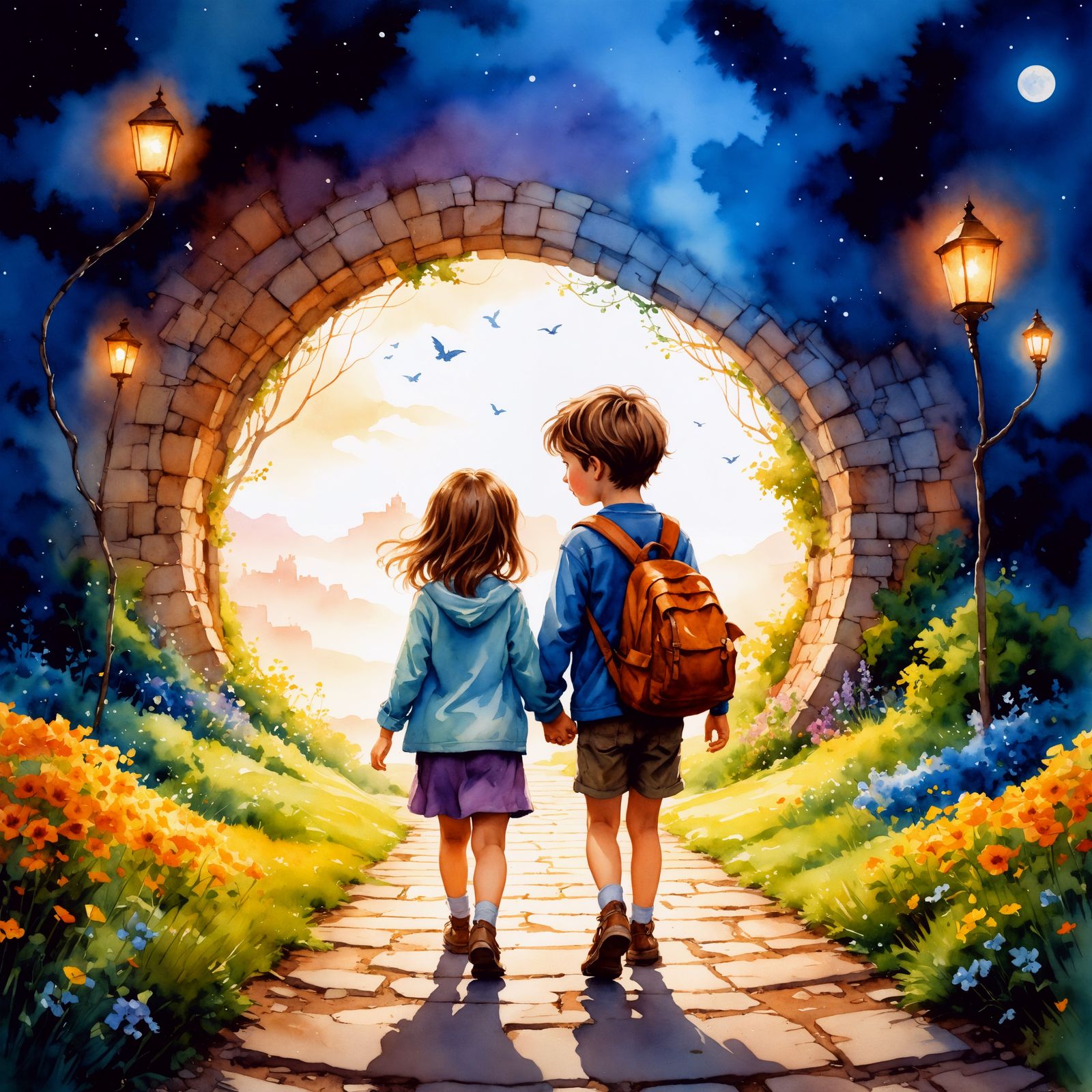 Imagination empowers to escape