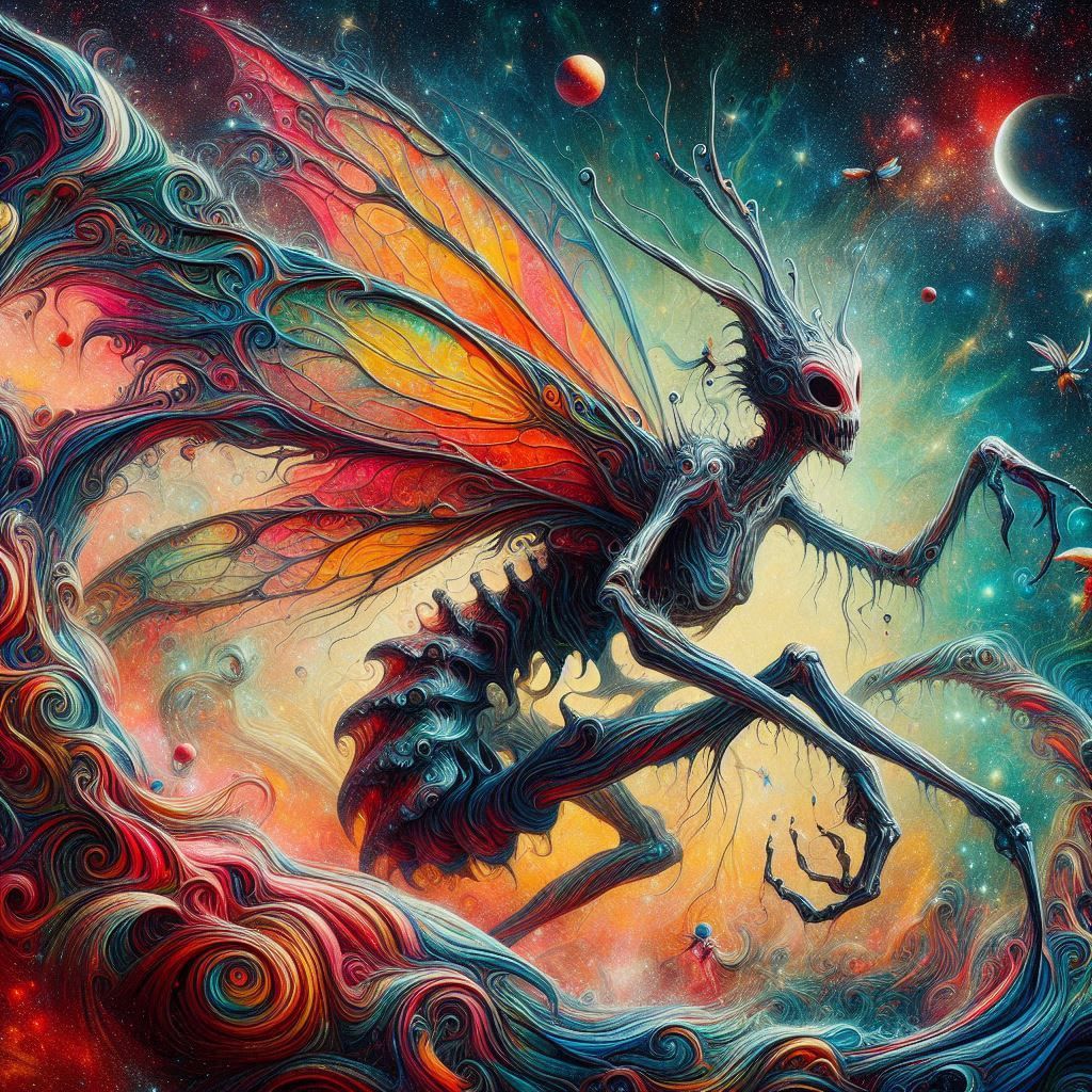 Alien fairy  by @Sarati