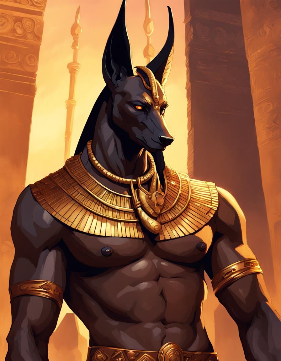 Anubis - AI Generated Artwork - NightCafe Creator