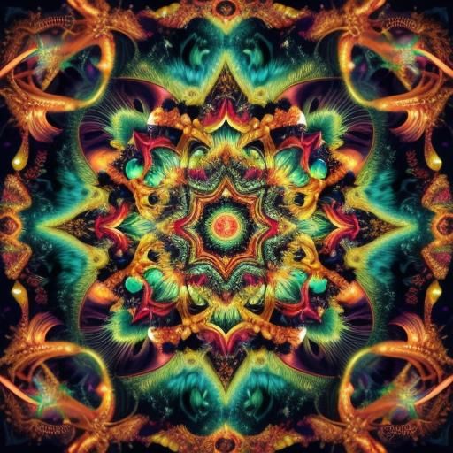 Kaleidoscopic - AI Generated Artwork - NightCafe Creator