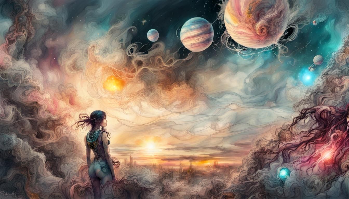 Looking out into the Cosmos  by @Jason
