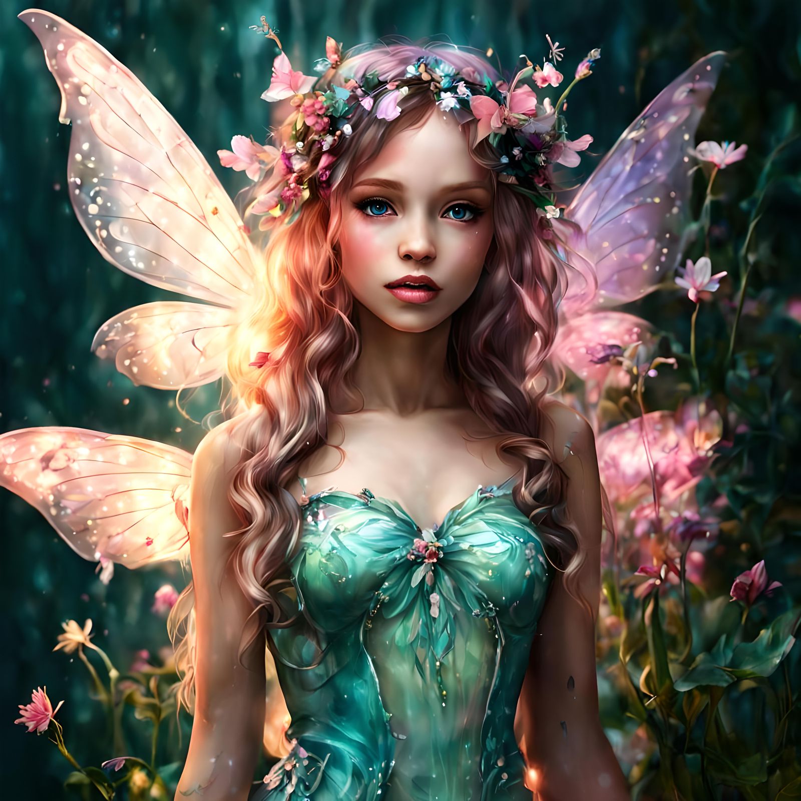 Beautiful fantasy fairy