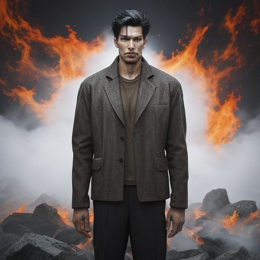 The Stranger Arrived in Fire and Fog
