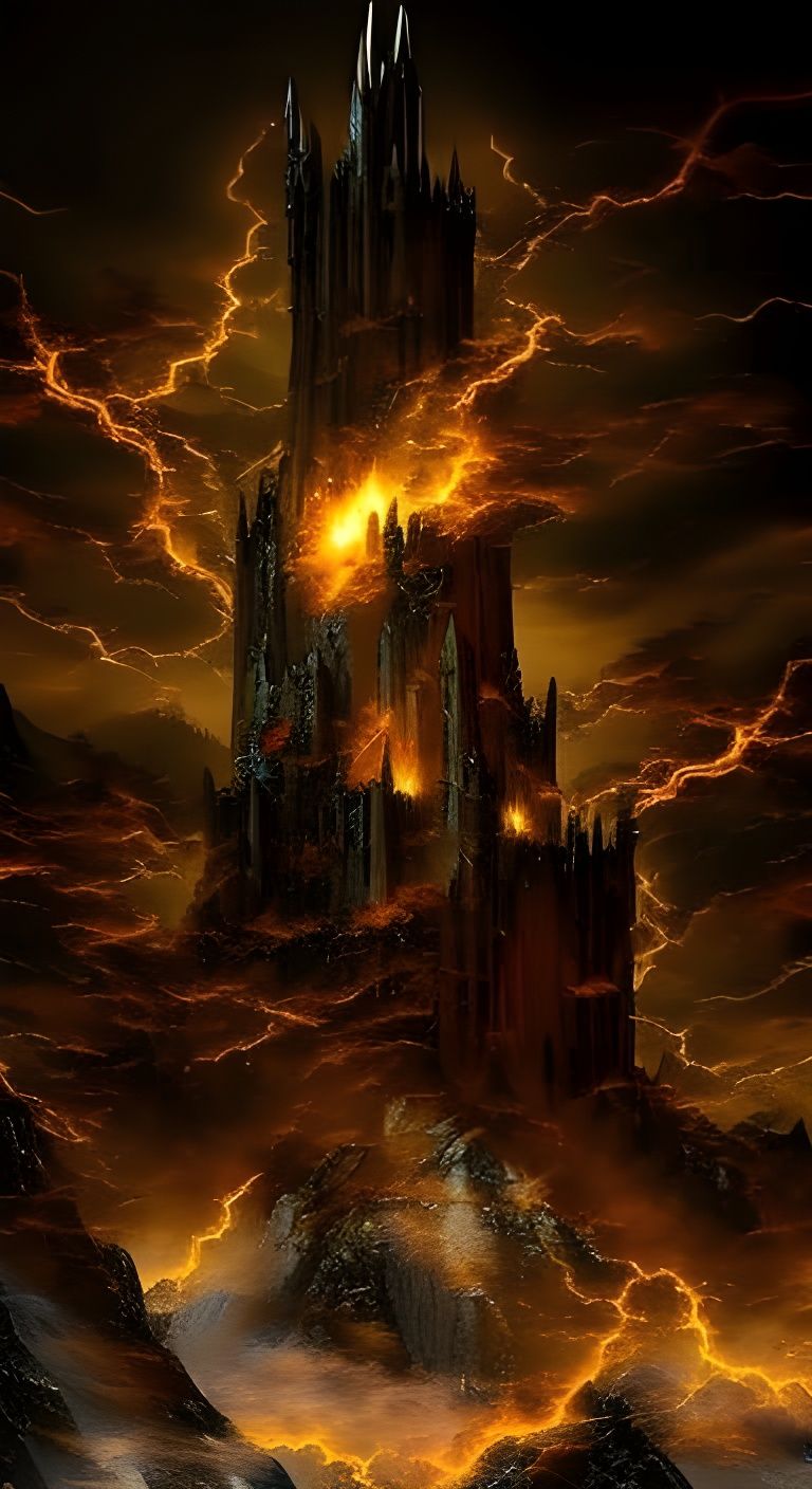 The Dark Tower.  by @SmartArtz