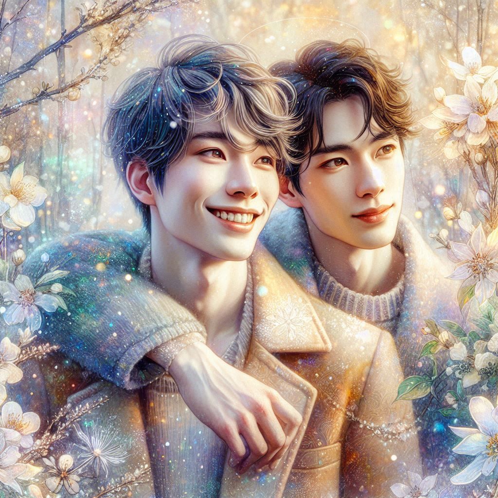 Best Friends - Blooming in the Snow