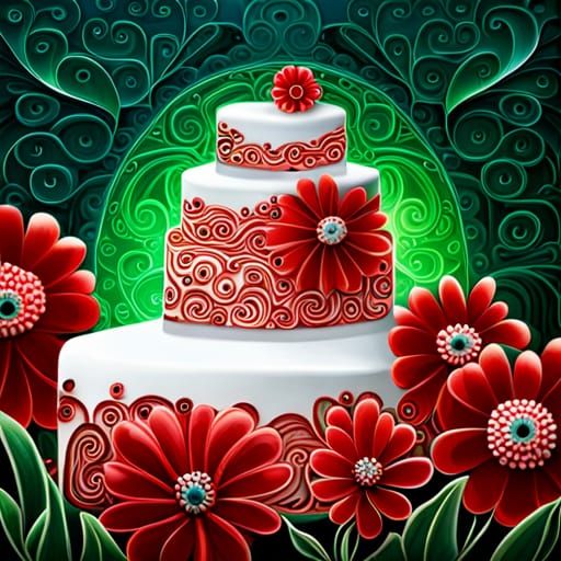 Cake - AI Generated Artwork - NightCafe Creator