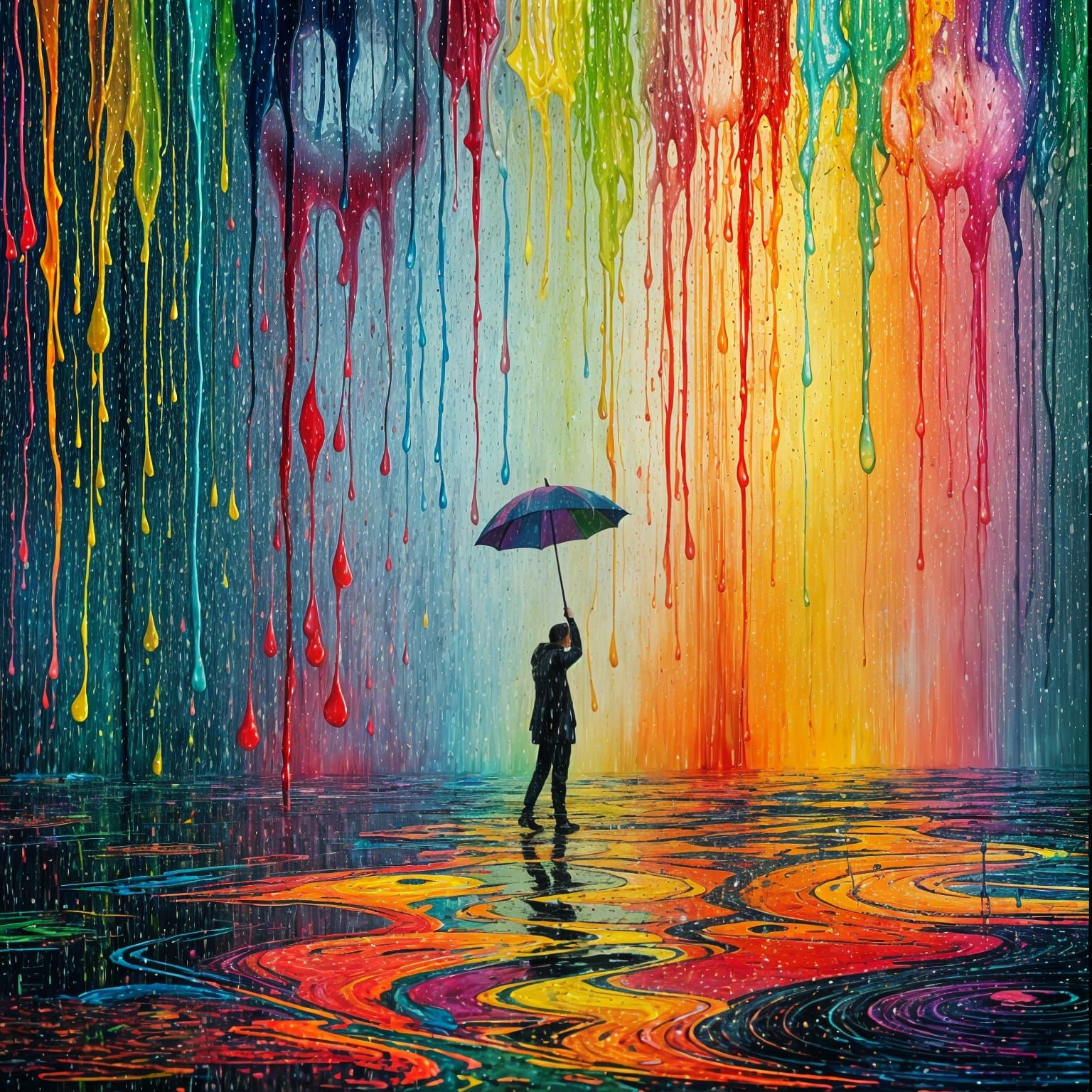 Colorfall  by @TheSyndrome