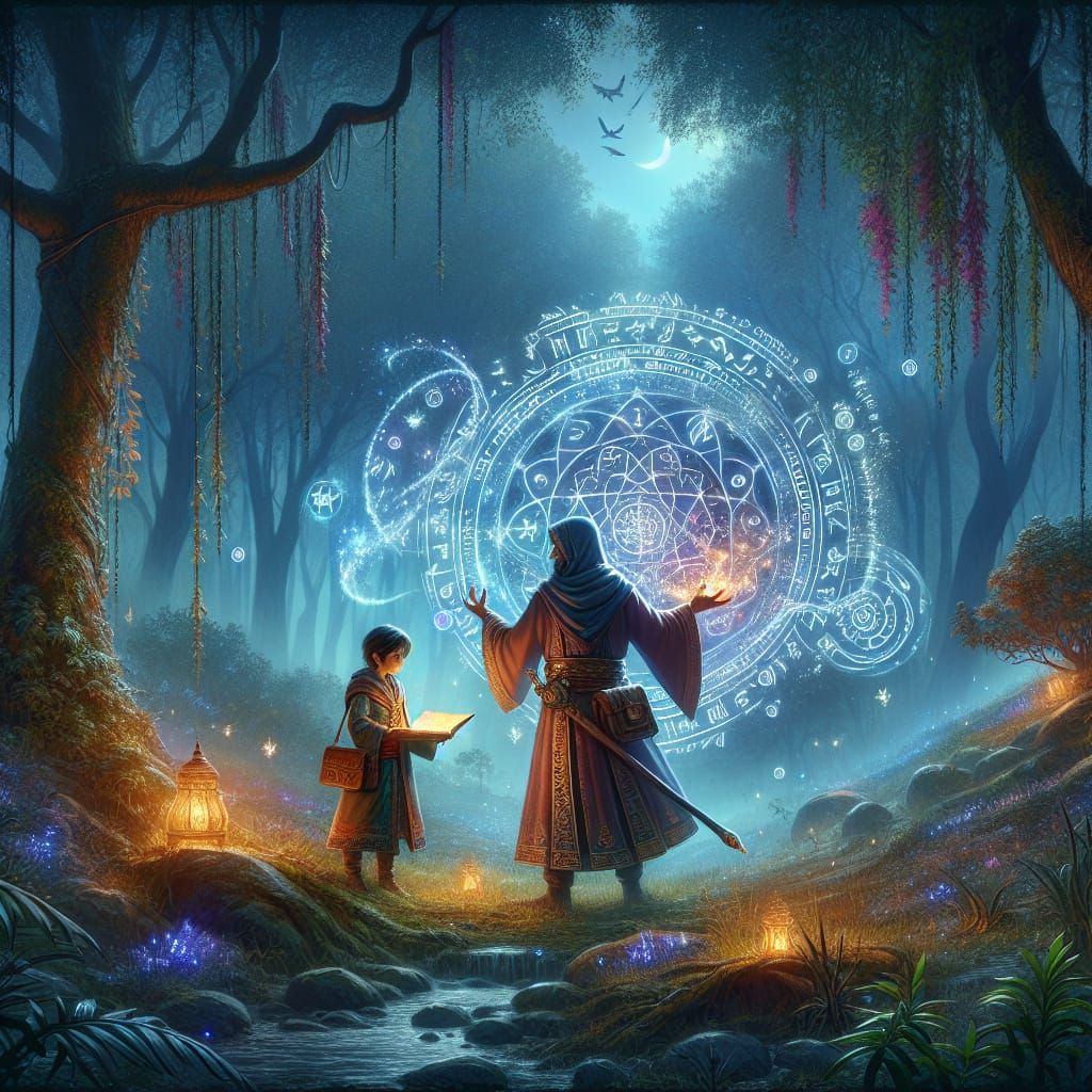 The Sorcerers Apprentice  by @undefined