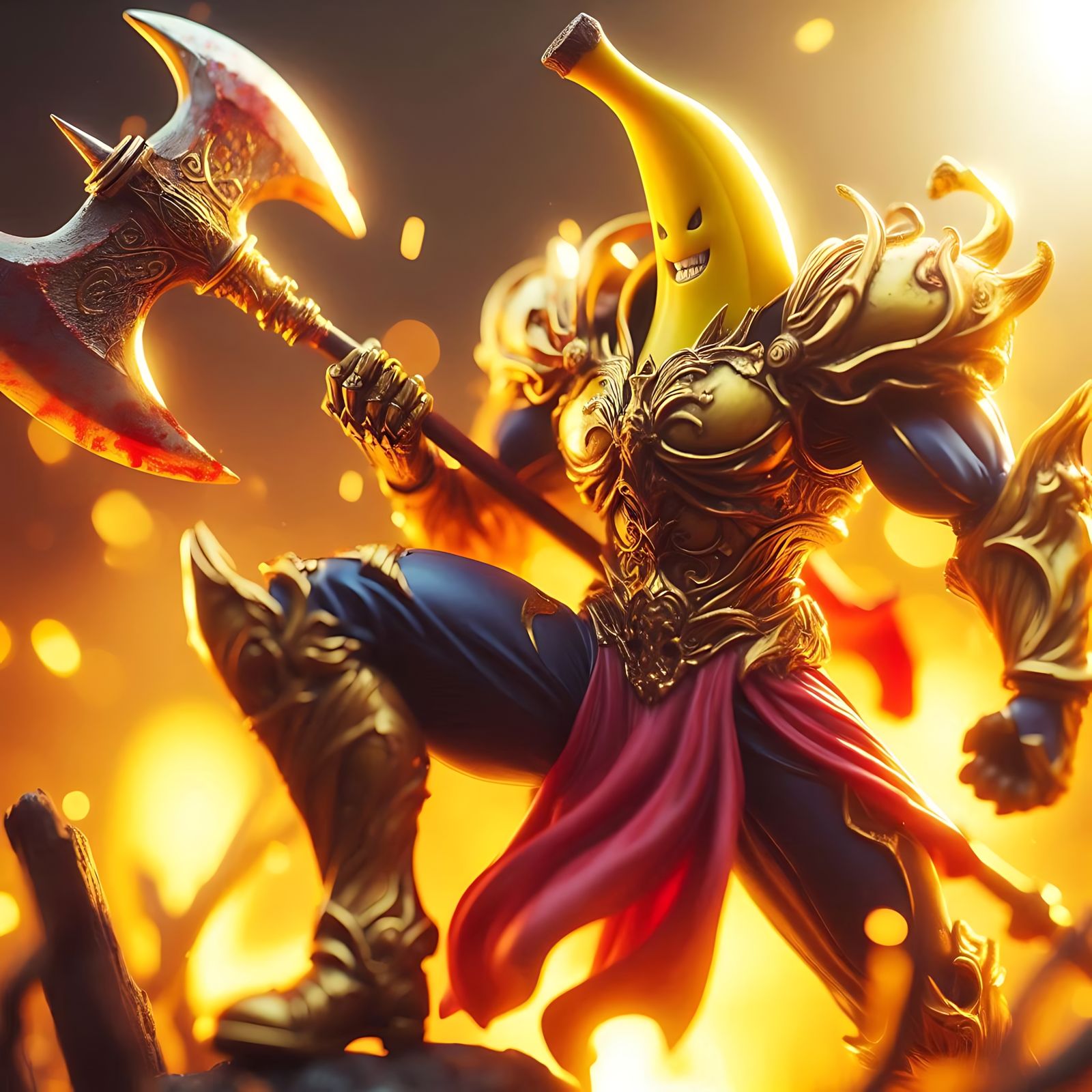 Demonic banana knight (Uploaded)