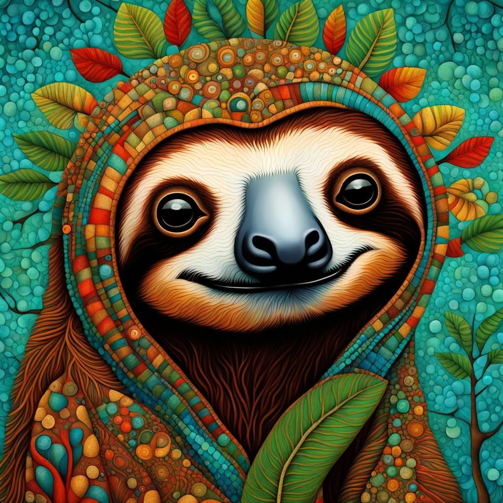 Sloth - AI Generated Artwork - NightCafe Creator