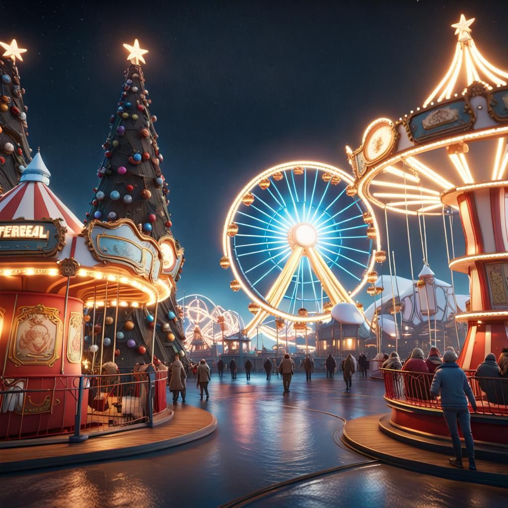 Theme Park  by @Silentone