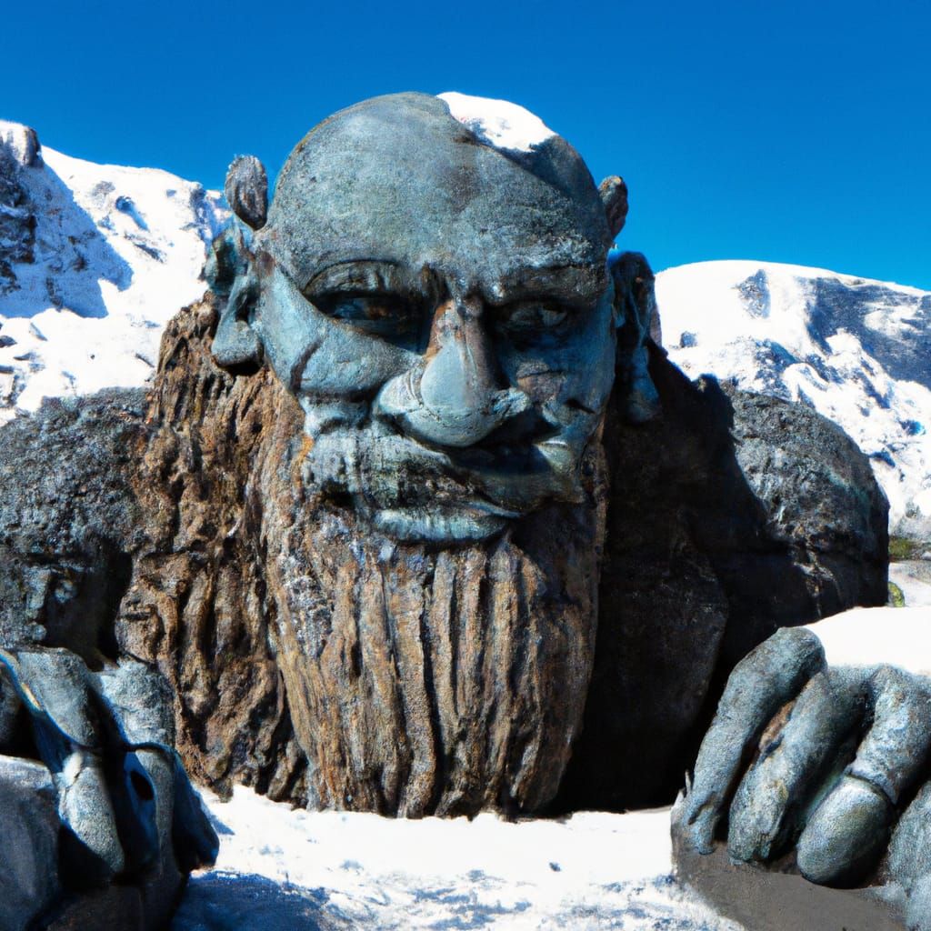 Norse Mythology Mountain Troll