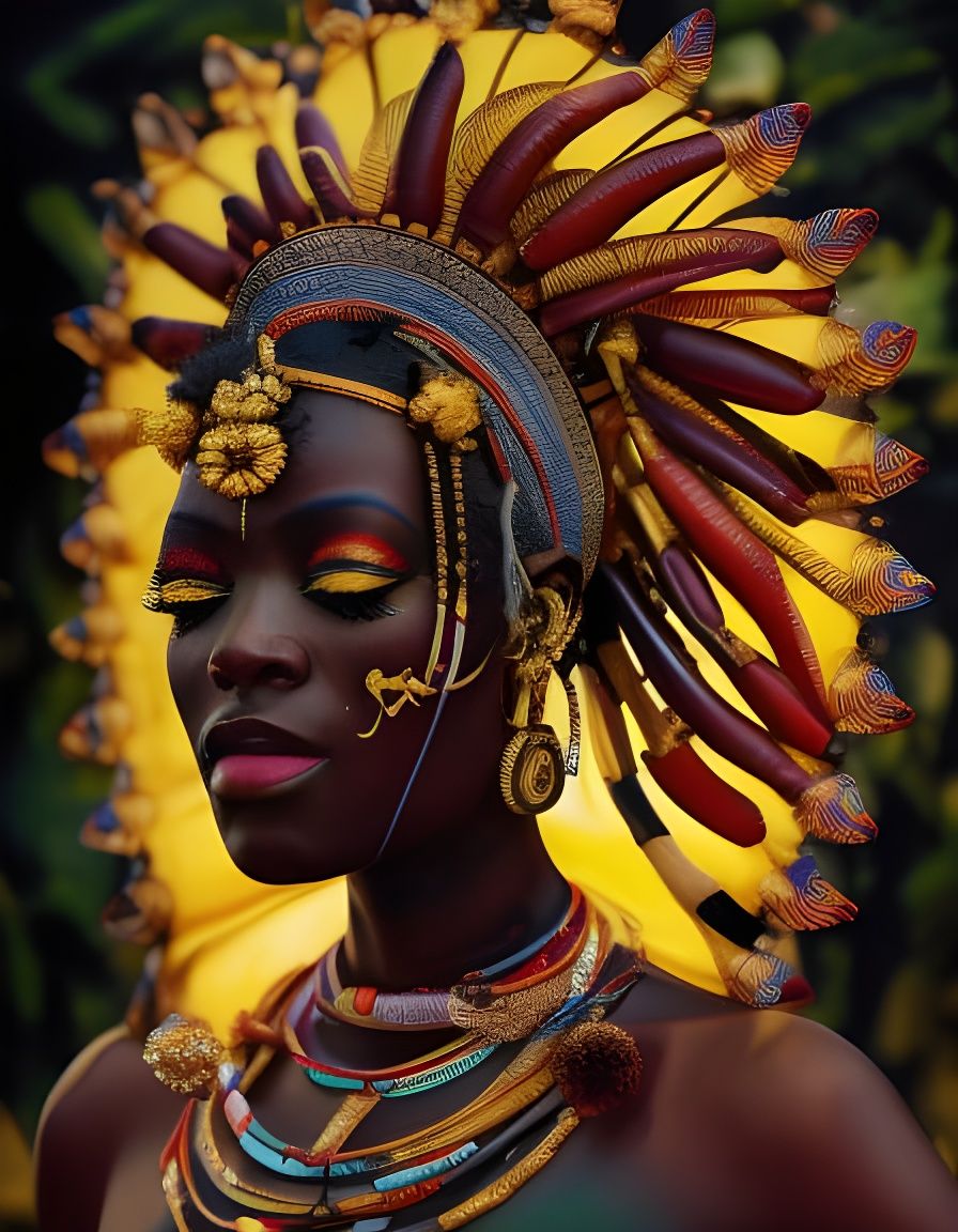 Africa Goddesses Ai Generated Artwork Nightcafe Creator 8972