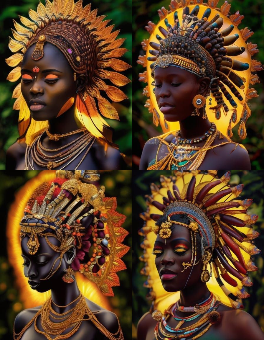 Africa Goddesses Ai Generated Artwork Nightcafe Creator 9395