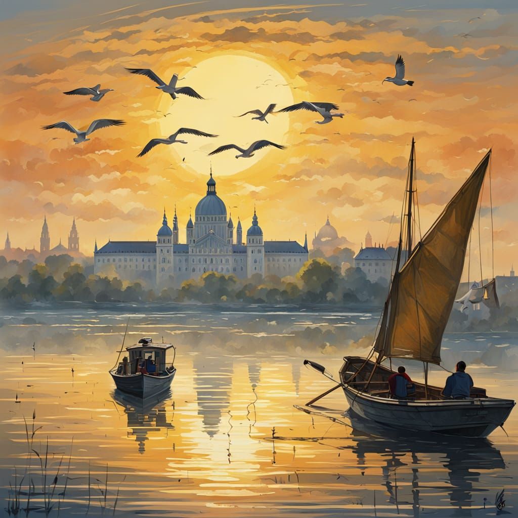 קמים מוקדם לדוג דגים בדנובה