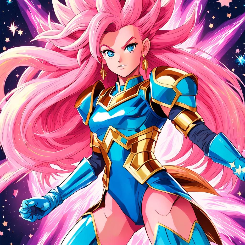 Pink Haired Heroine
