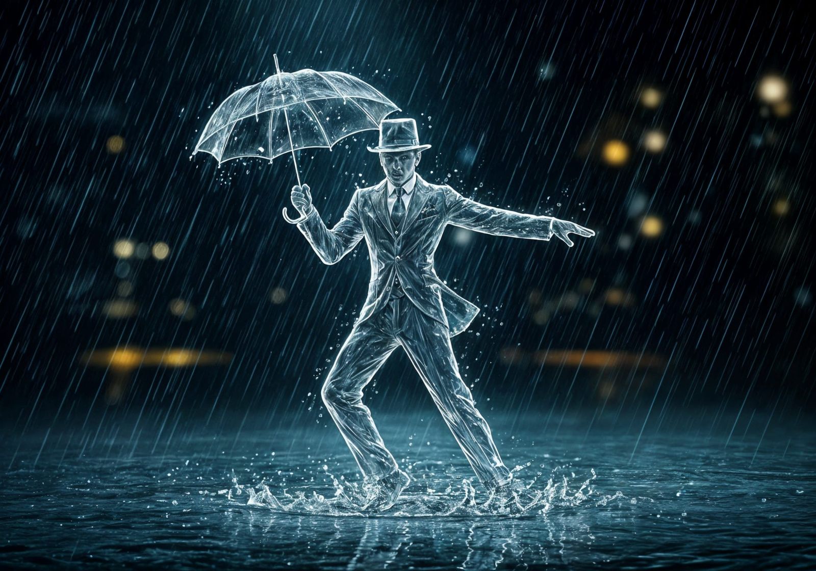 Singing in the Rain  by @SemperVivus