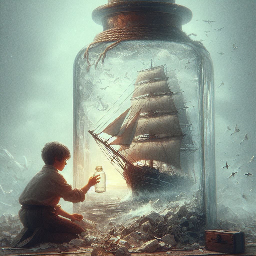 In the smallest hands lies the power to release the mighties...