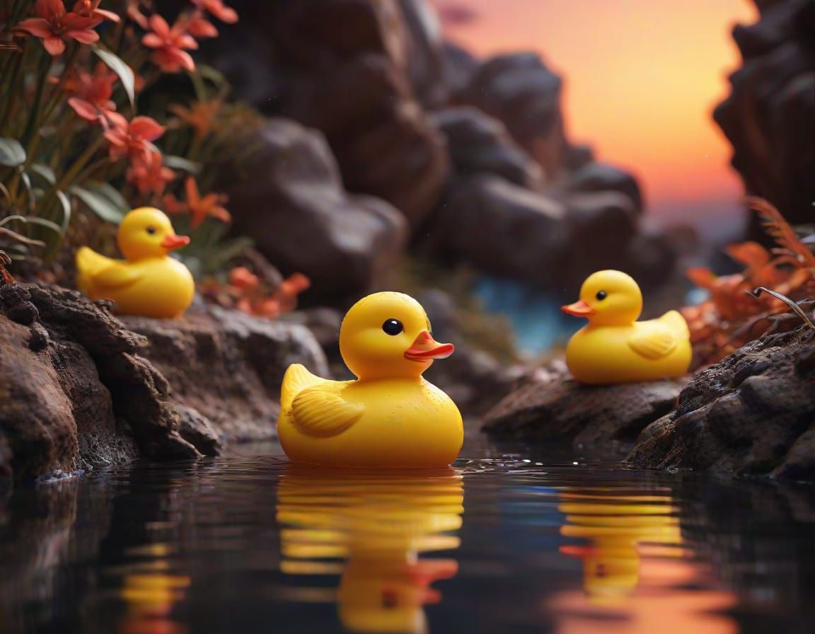 Rubber ducks