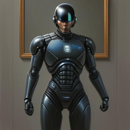 Black robocop