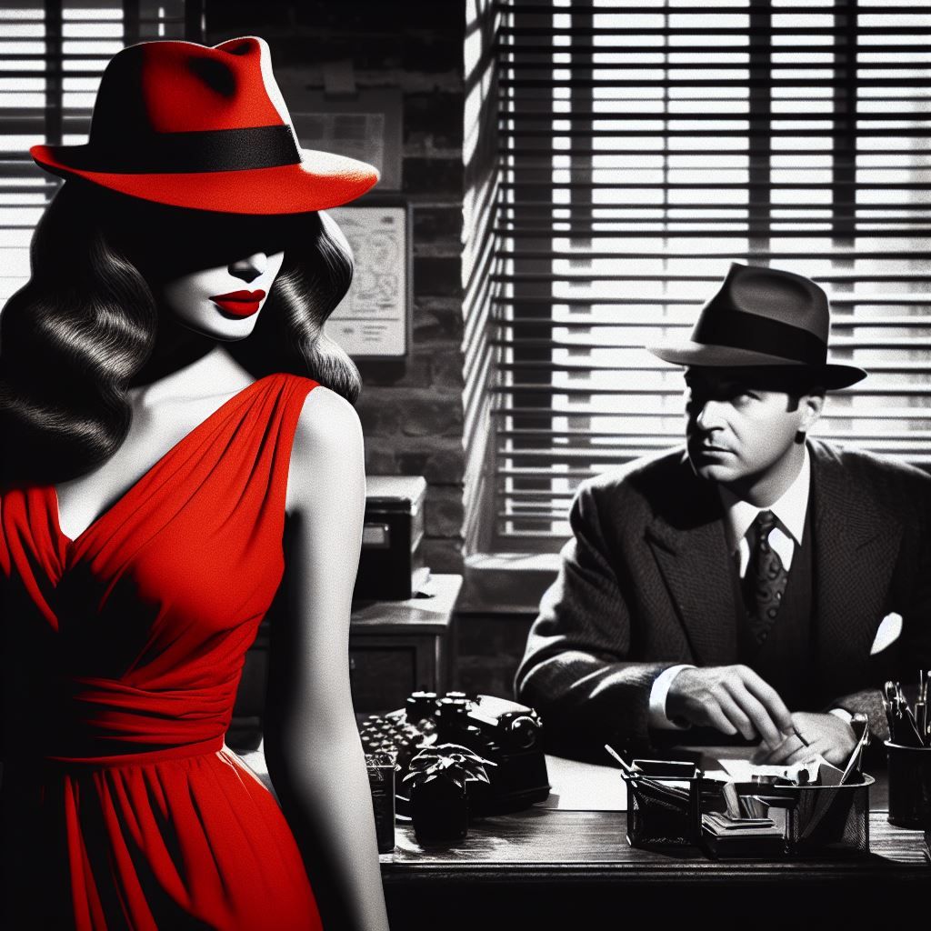 "and then she walked in" Pulp novel Series