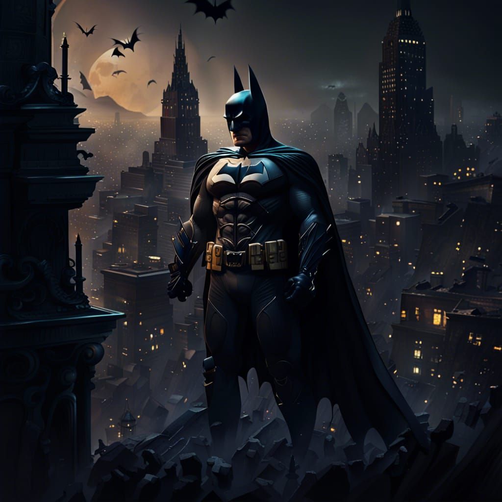 Batman - AI Generated Artwork - NightCafe Creator