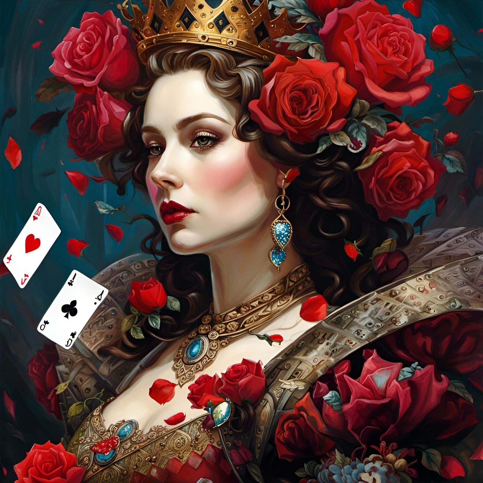 The Queen of Hearts  by @Vanessa Ives
