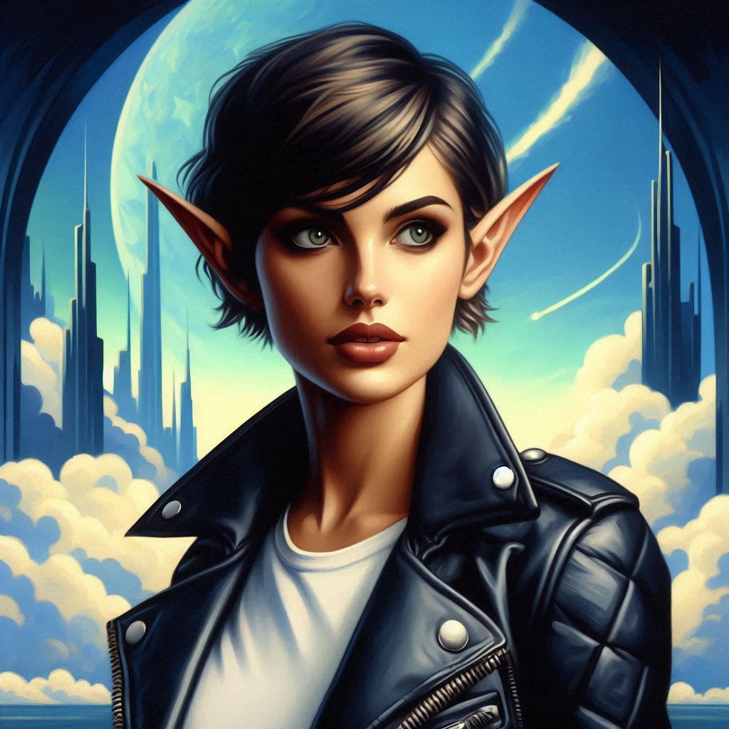 Art Deco/Sci-Fi/Fantasy Portrait