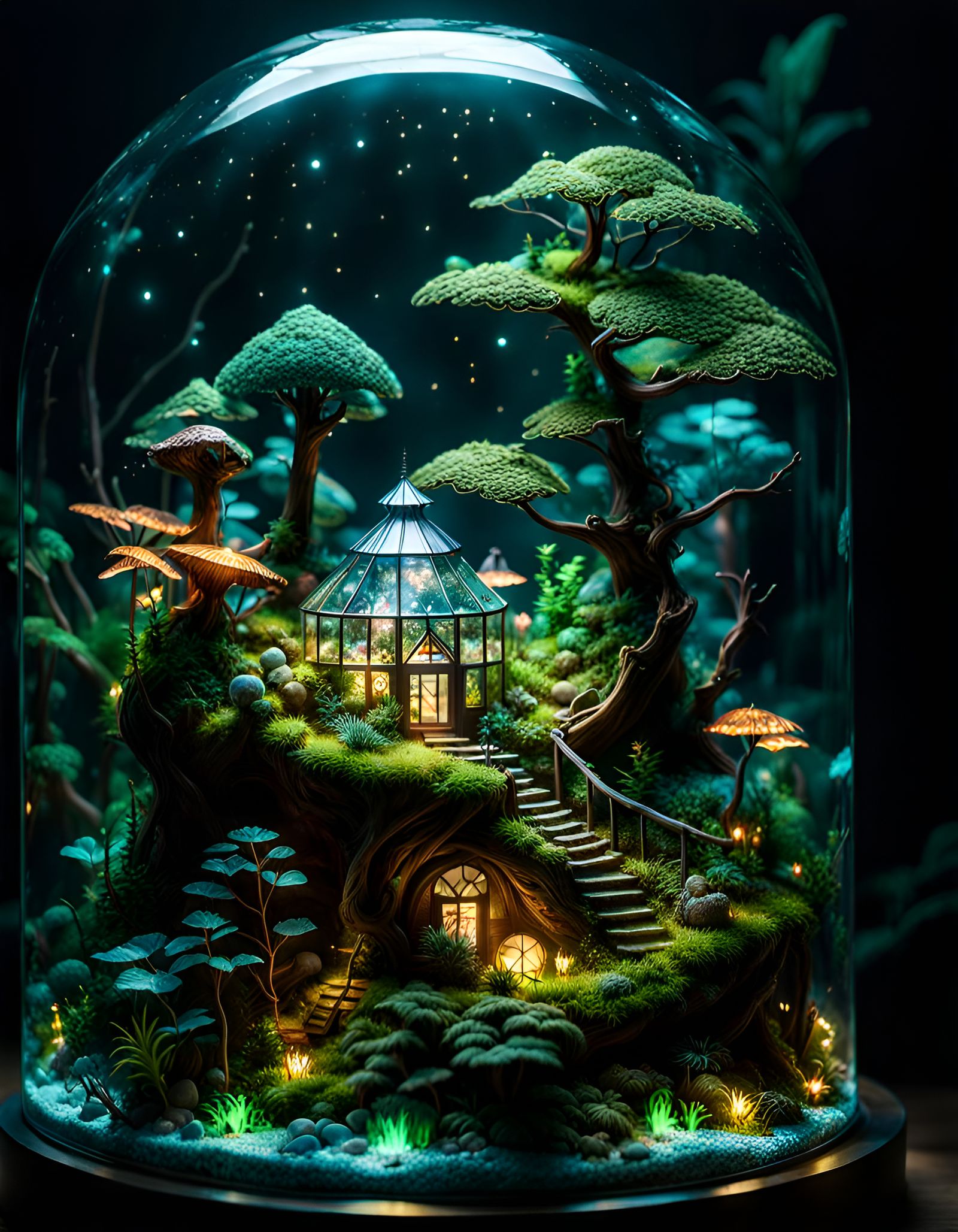 Magical terrarium   by @undefined