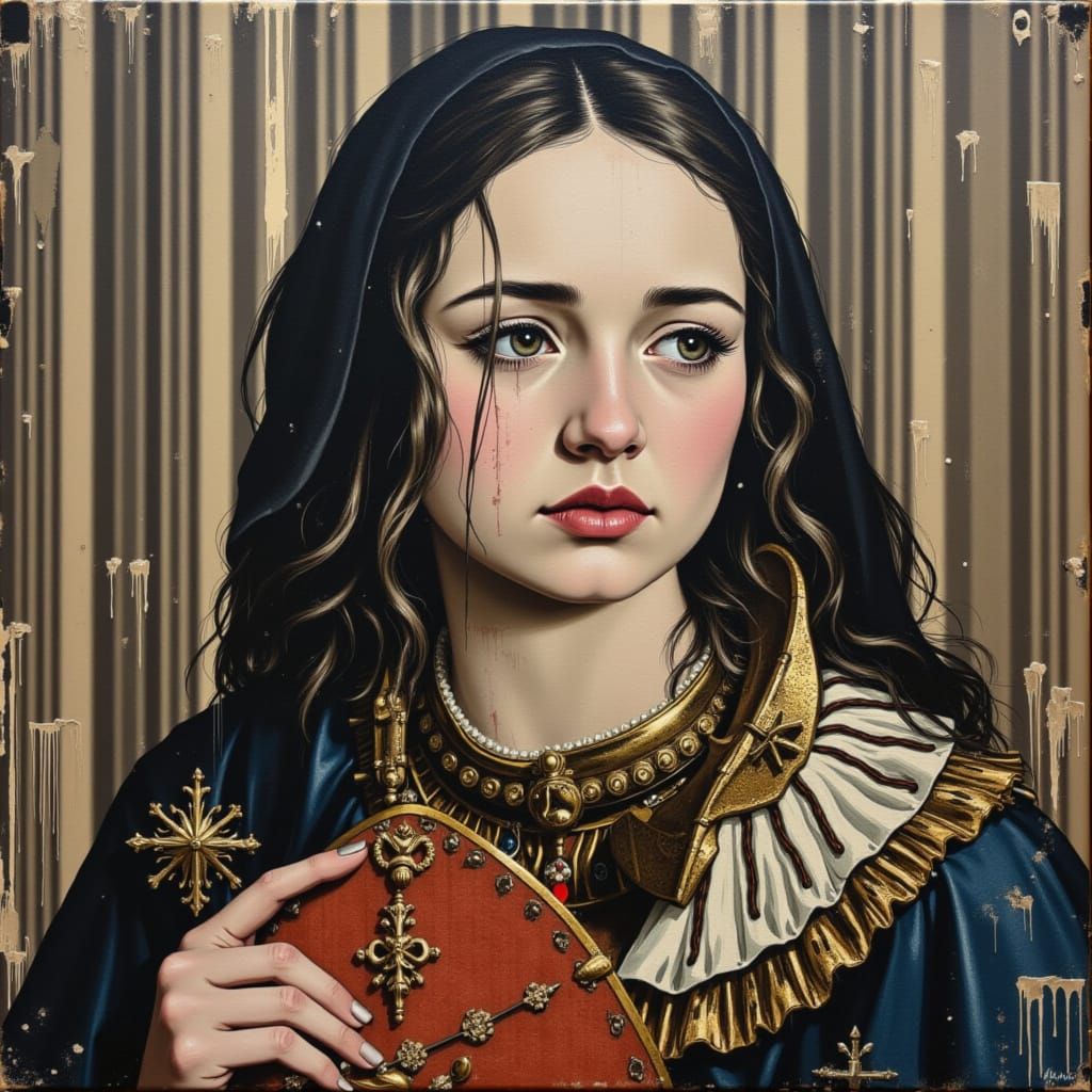 <lora:JT HistoGraff:1.0>