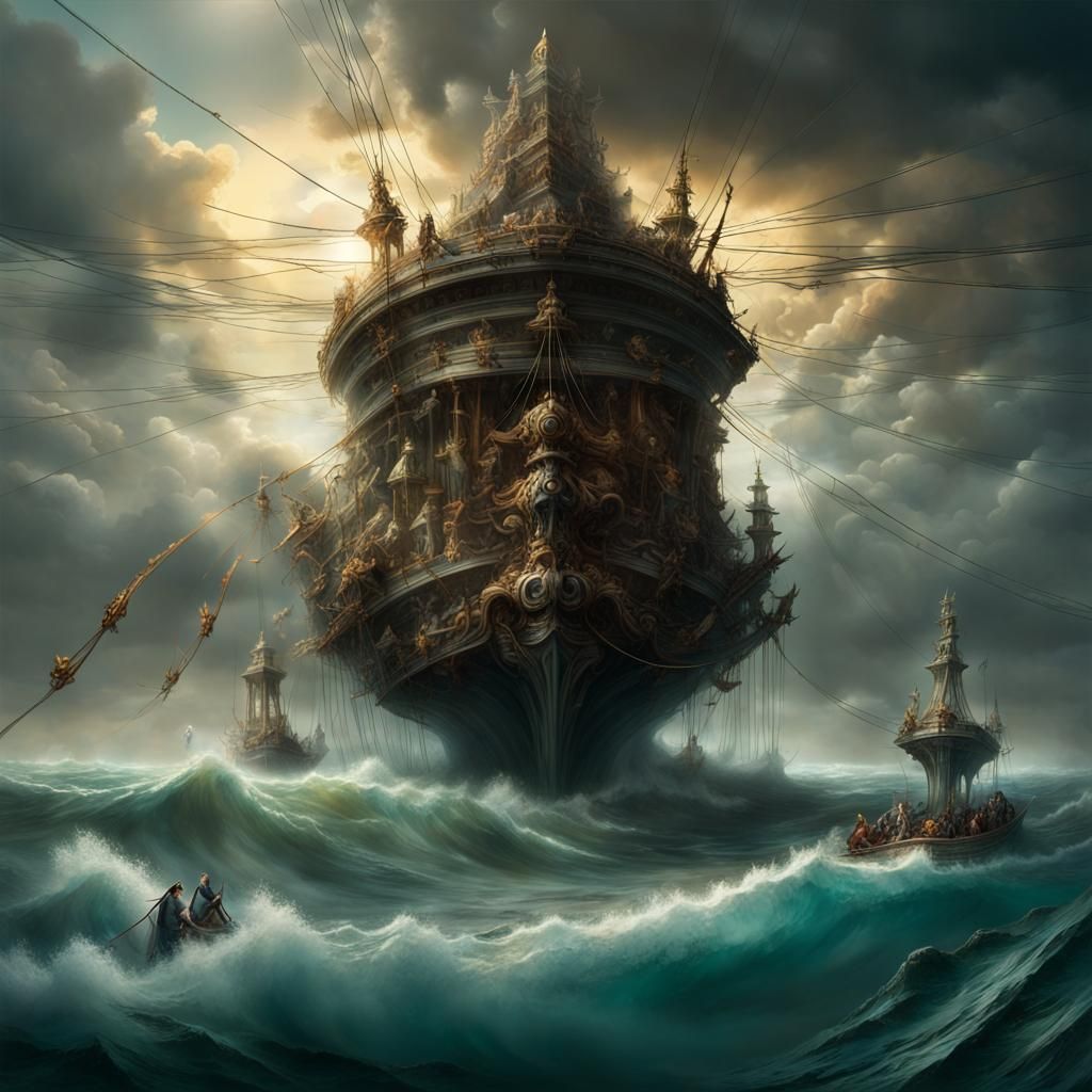 The Rescue Ship AI Generated Artwork NightCafe Creator the-rescue-ship-ai-generated-artwork-nightcafe-creator