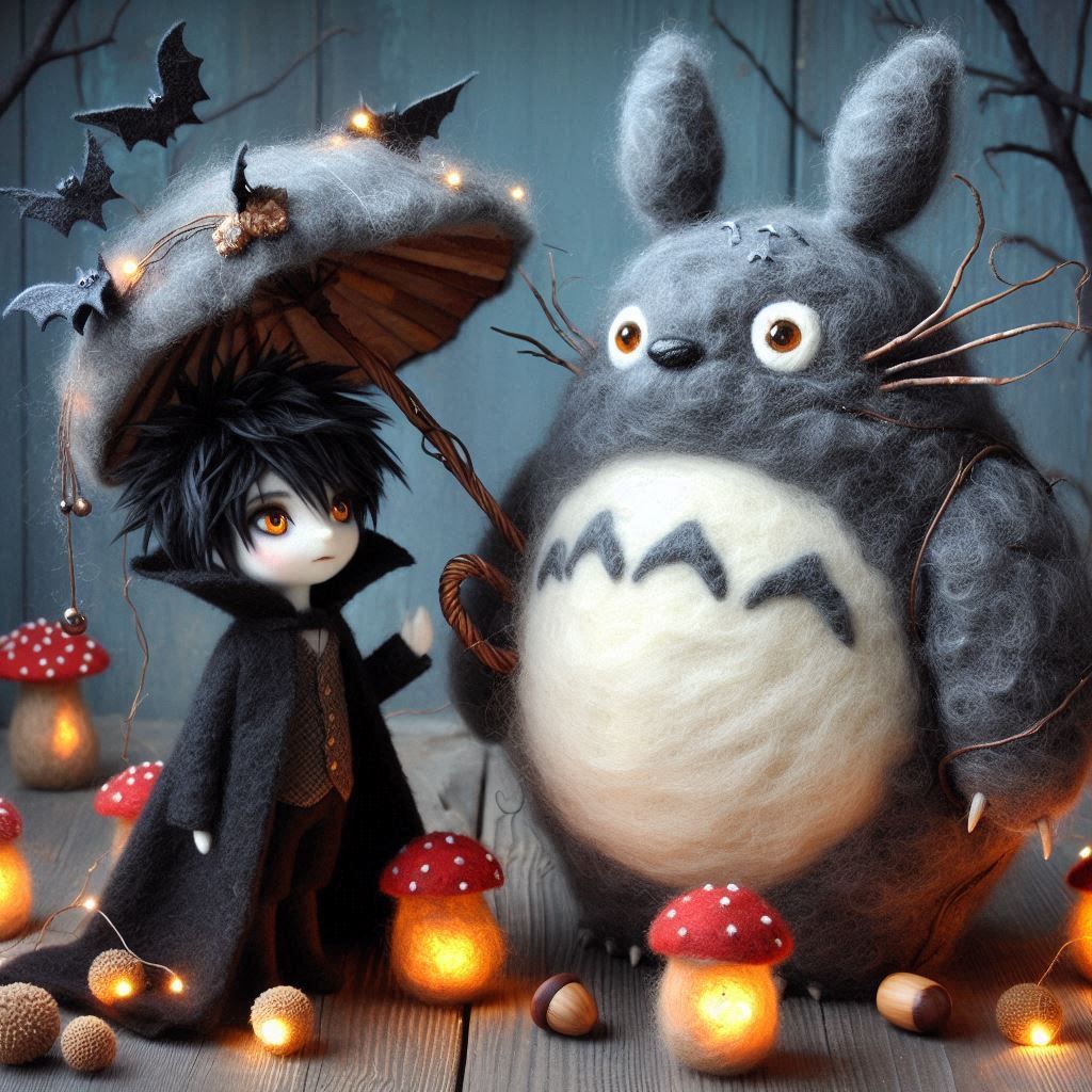 Vampire Felt Totoro