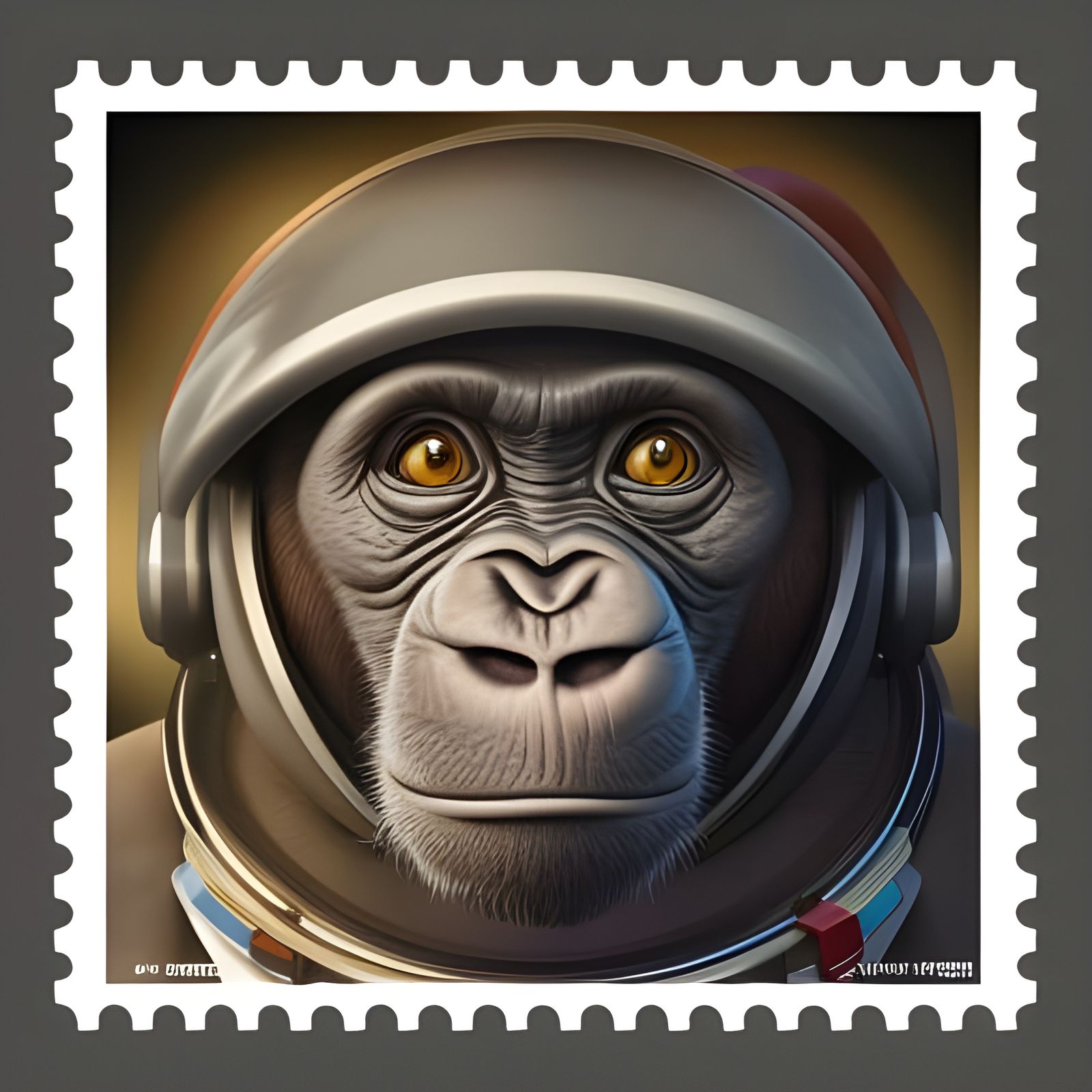 Ham the Astrochimp, the first Great Ape launched into space on Jan 31, 1961 for the Mercury-Redstone ...  by @Inspector