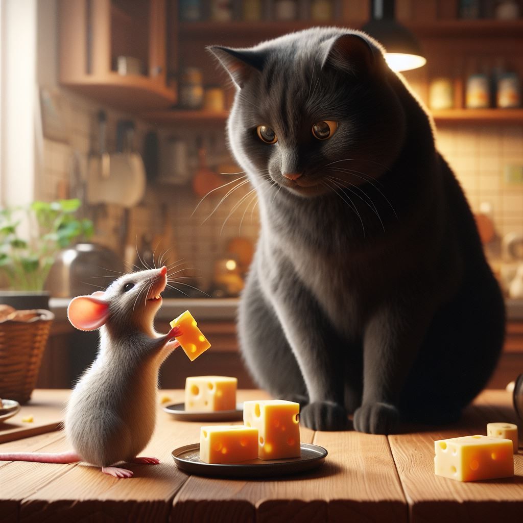cat and mouse